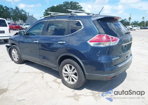 2016 Nissan Rogue Sv from USA, damaged, VIN KNMAT2MT5GP610568
